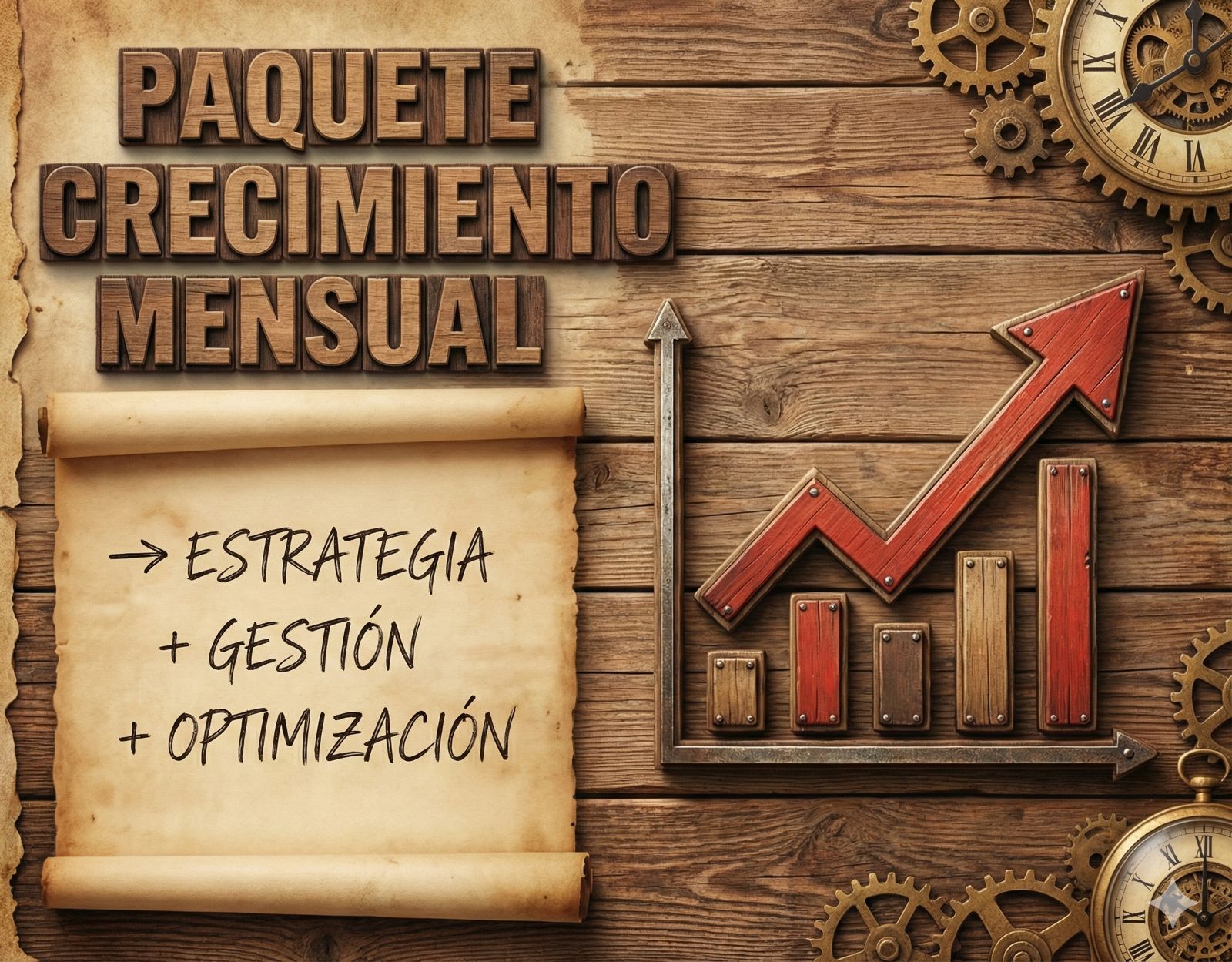 Paquete de crecimiento mensual