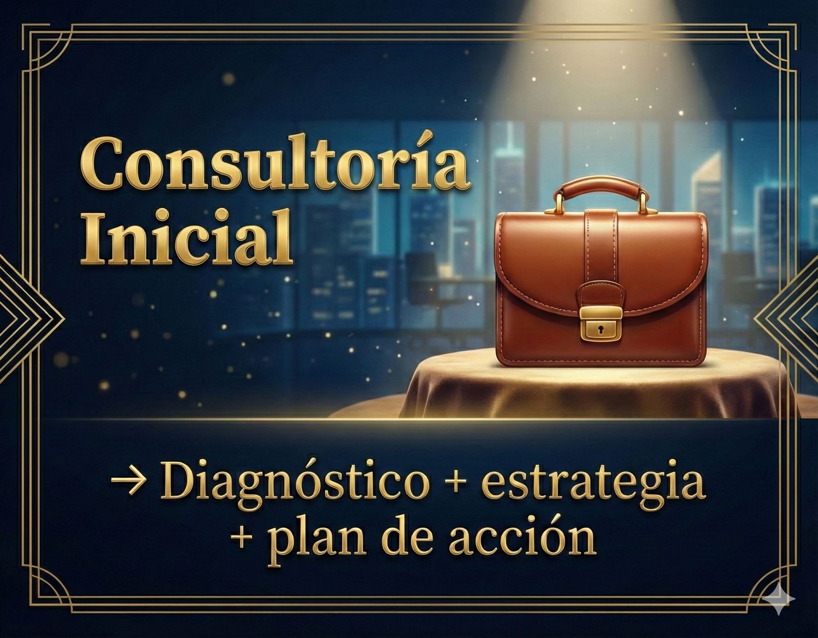 Consultoria inicial de marketing